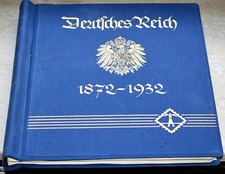 Sammlung DR Deutsches Reich 1872-1932 gestempelt im Leuchtturm Vordruckalbum