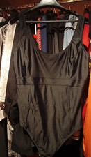 Badeanzug schwarz Gr. 48