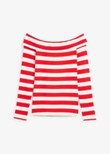 Carmenshirt aus softer Viscose