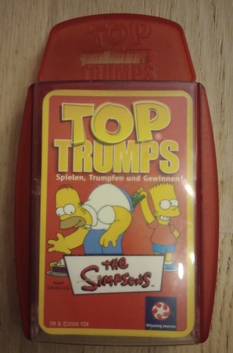 Top trumps kartenspiel - top,