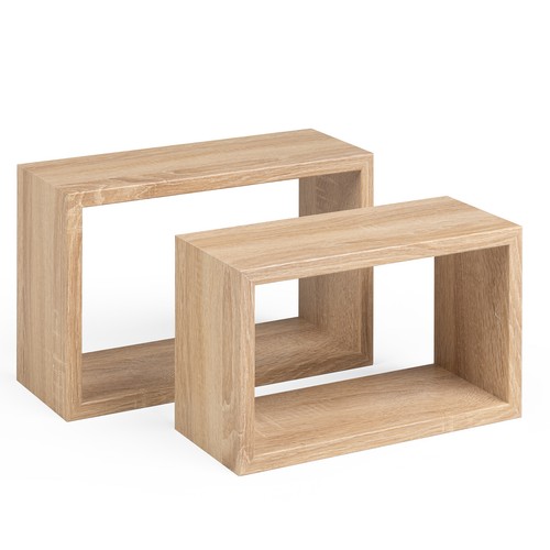 Teiliges wandregal set - 2-teiliges, wandregal-set