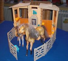 Barbie California Girl Pferdestall & Pferd & Fohlen - Mattel 2004 - Rarität !