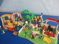 Riesige Reiterhof Erweiterung Pferde Figuren Boxen 6926 5221 Playmobil 6926