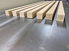 Holzleisten Rechteckleisten Eiche 1 Stück 1000x30x30mm gehobelt und geschliffen