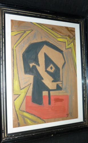 Expressionistischer kopf - expressionistischer,