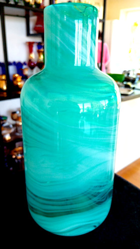 Große glas vase lina - große,