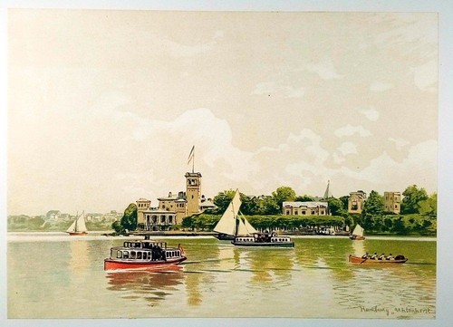 Farblithographie 1898