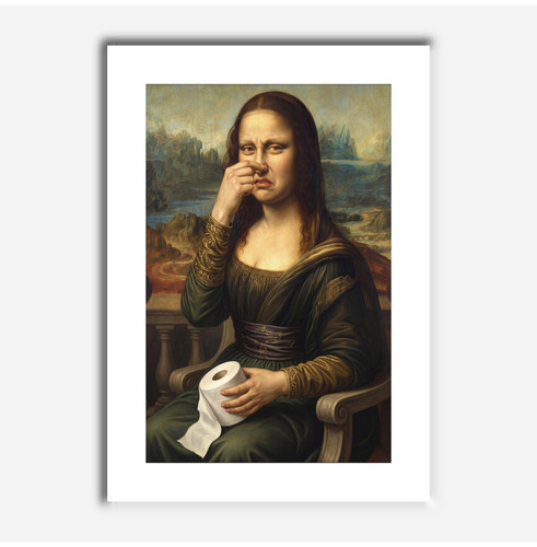 Mona lisa poster ohne rahmen - poster,