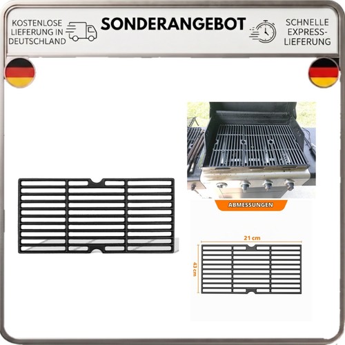 Gusseisen grillrost 43x21cm - gusseisen,