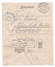 132 12- 1916 Feldpostbrief