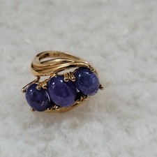 Tansanitring goldring mit - tansanitring,,