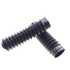 Polisport Faltenbälge Faltenbalg Satz schwarz 215 x 28 / 55 mm  Fork Boots