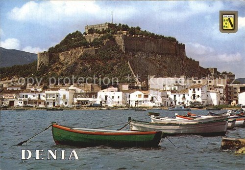 Denia hafen schloss - hafen,