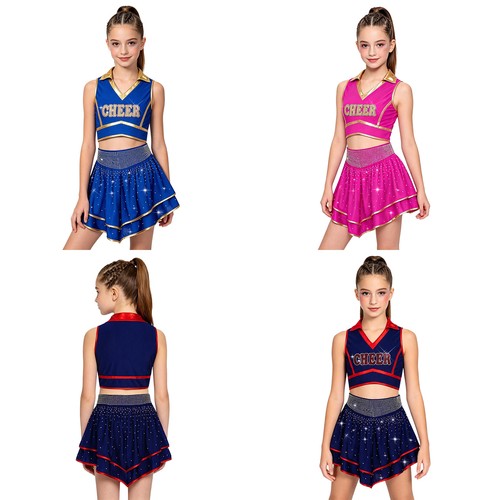 Mädchen cheerleader uniform - mädchen, cheerleader-uniform