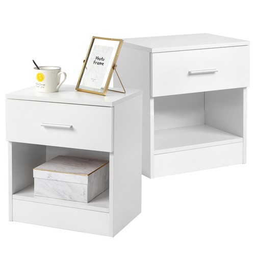 2stk nachttisch beistelltisch - 2stk,