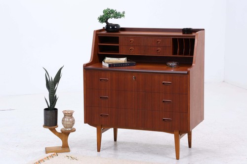 Vintage teak sekretär 60er - vintage,