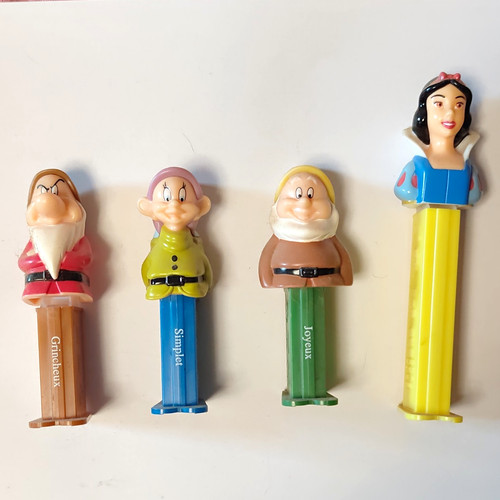Pez spender set disney - 4x, spender-set