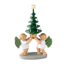 Engelgruppe mit Baum 2 Engel