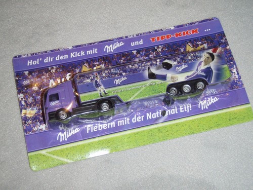Werbe truck lkw milka - werbe,