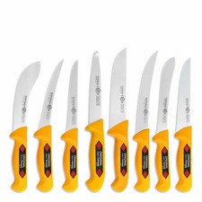 EIKASO Solingen Germany Metzgermesser (gelb), Fleischmesser & Schlachtmesser