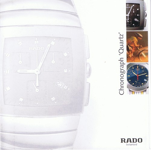 Rado chronograph quartz - rado,