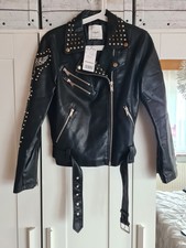 MANGO Jacke Damen schwarz Neu