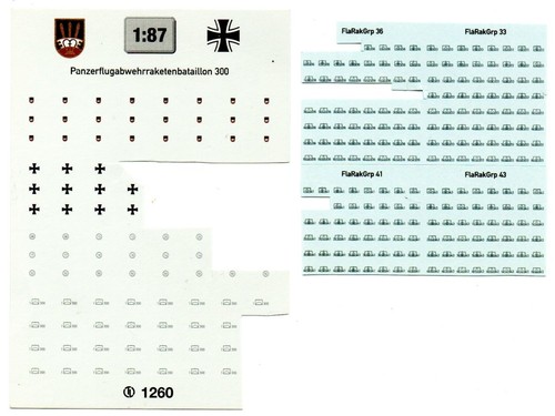 Konvolut decals tl - konvolut, 1260