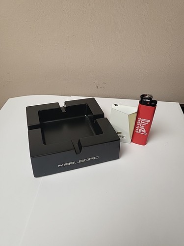 Marlboro aschenbecher schwarz - marlboro,