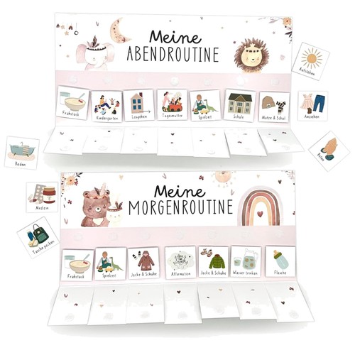 Wochenplaner kinder routine - kinder,