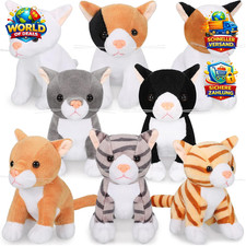 Kuscheltier katze stück 5 - 8,