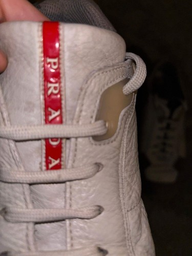 Prada sneaker weiß grau - prada,