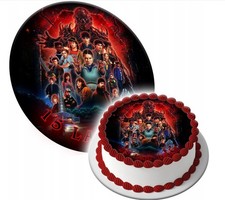 Stranger Things Tortenaufleger