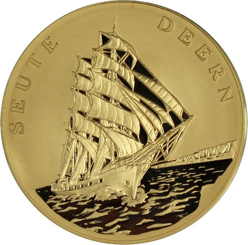 Sammlermünze segelschiff - sammlermünze,
