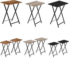 Beistelltisch Klappbar Kleiner Tabletttisch TV Tray Klapptisch Tisch Sofatisch