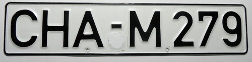 Altes nummernschild - altes,