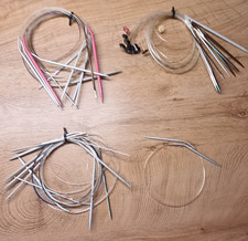 Konvolut Stricknadeln / über 35 Stricknadeln bzw. Rundstricknadeln