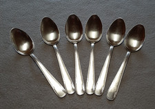 Set  6 Stück Eßlöffel/Suppenlöffel Arotan Roneusil alt ca. 1960er Jahre Besteck