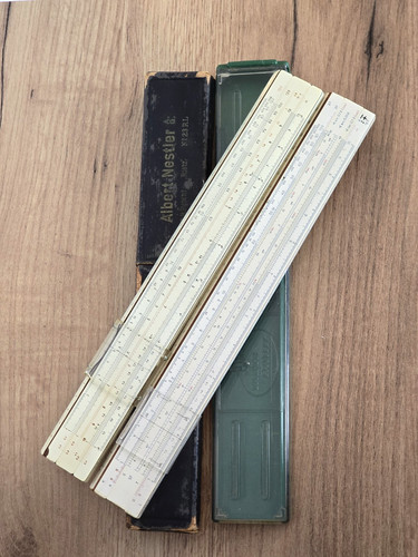 Rechenschieber konvolut - 2x,