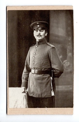 Cdv foto soldat - soldat, mit