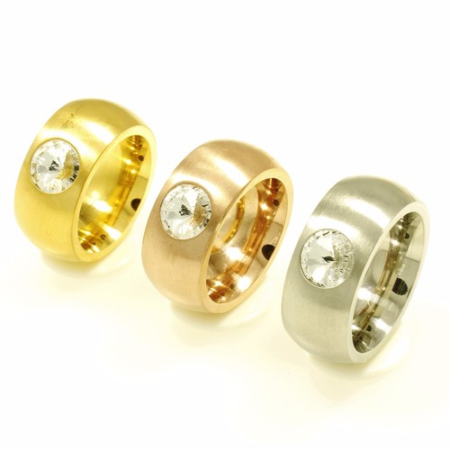 Massiver edelstahl ring - massiver,