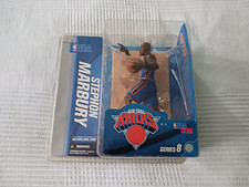 NBA McFarlane Stephon Marbury New York Knicks Series 8 Trikot blau
