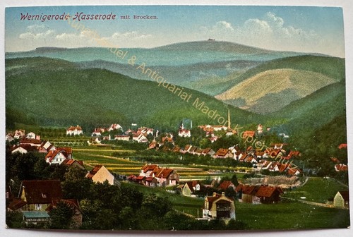 Wernigerode harz hasserode - ak,