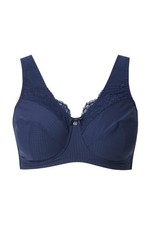 Ulla Popken Damen große Größen Entlastungs BH ohne Bügel Spitze Cup C G 841688