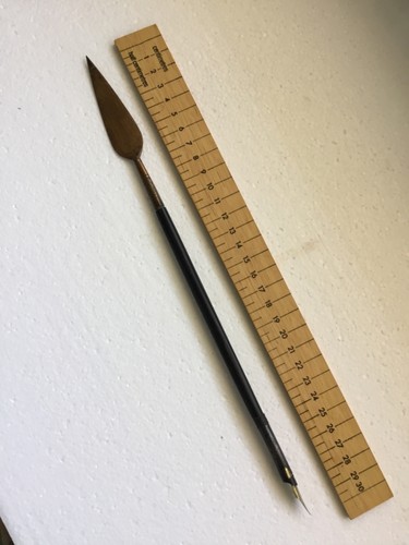 Vintage dip pen brieföffner - pen,