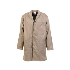 Planam Berufsmantel MG 290 khaki Größe 98 – Arbeitskittel für Profis - Neu