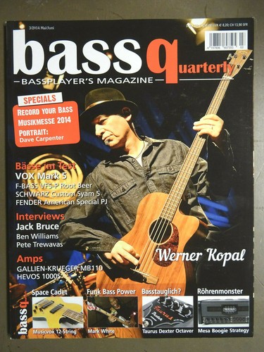 Bass quarterly 2014 werner - quarterly, 3/2014