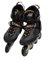 K2 Inline Skates FREEDOM M Für Männer Mit K2 Softboot Schwarz - Gelb GR 44
