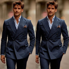 Marineblau Männer Anzug