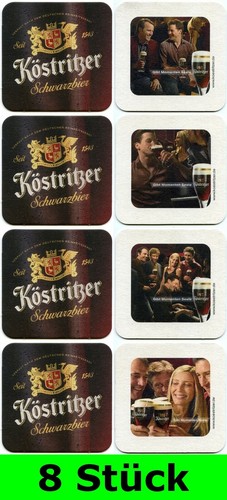 Stück bierdeckel - 8,