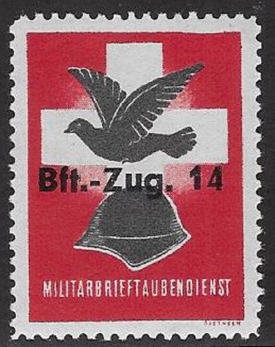Switzerland soldier stamp - switzerland,